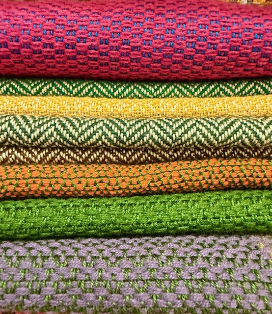 Foulards en tissage