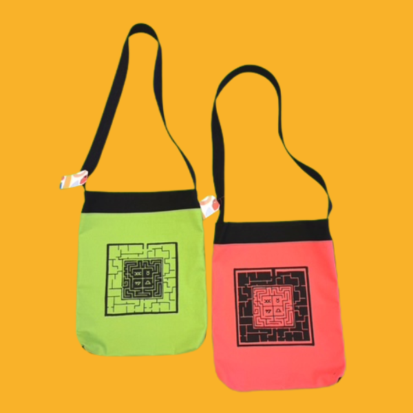 Sac sérigraphie couleur vive