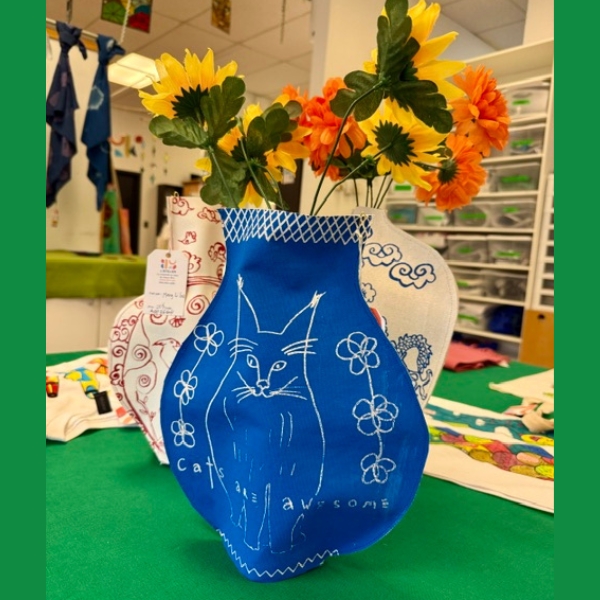 Vase carre